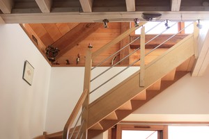 Oak stairs